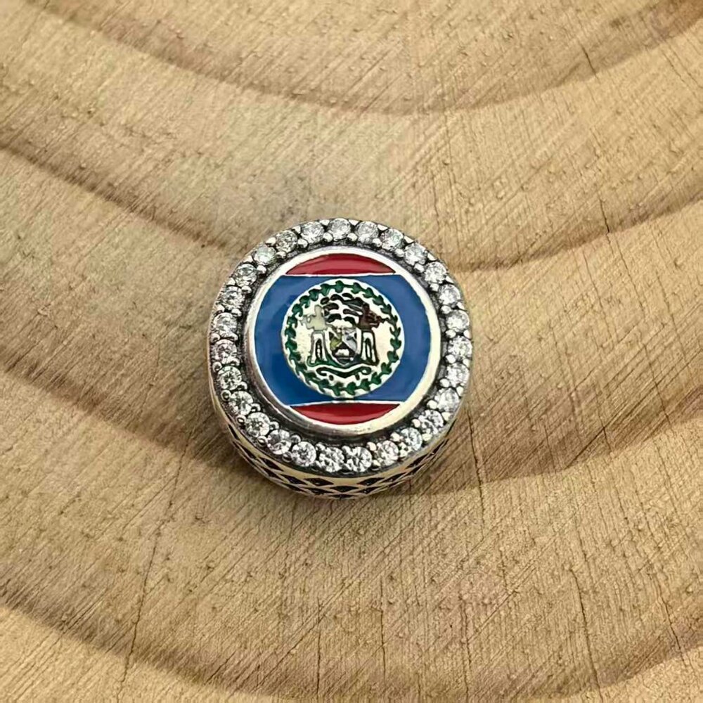 Pandora Belize Exclusive Bead Charm Pendant, S925 Silver Jewelry